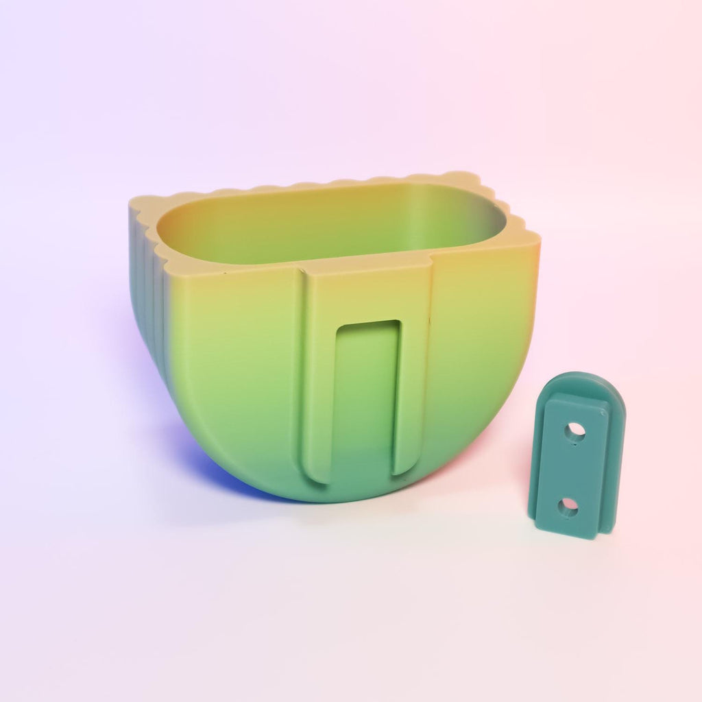 Wall Mounted Rainbow Planter