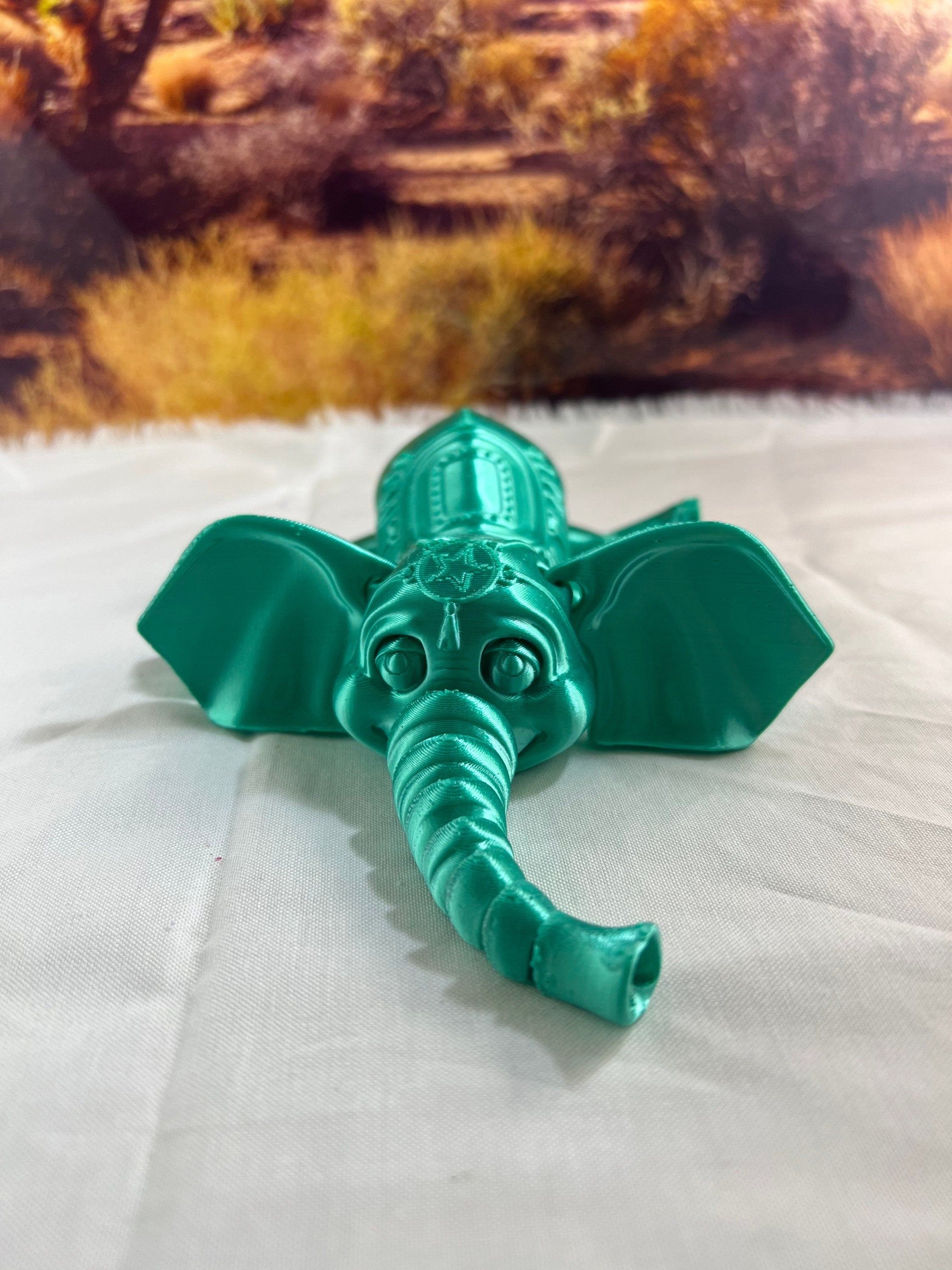 3D Printed Flexible Elephant