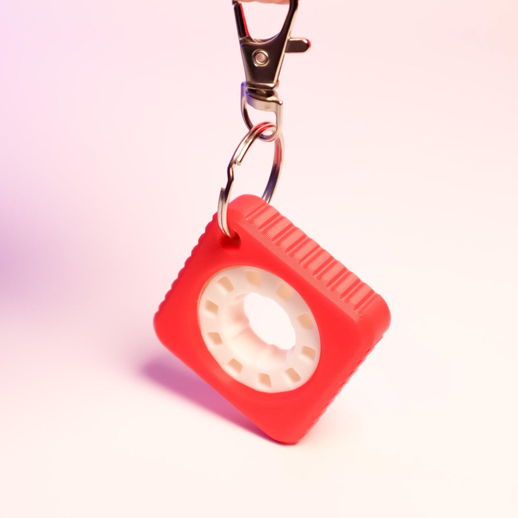 Cassette Fidget Keychain