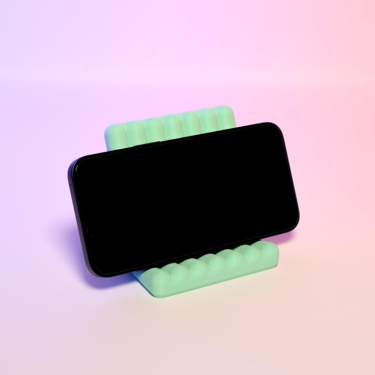 Floatie Phone Stand – Vertical Lines
