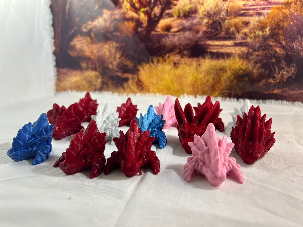 3d Printed Dragon Head Keychain