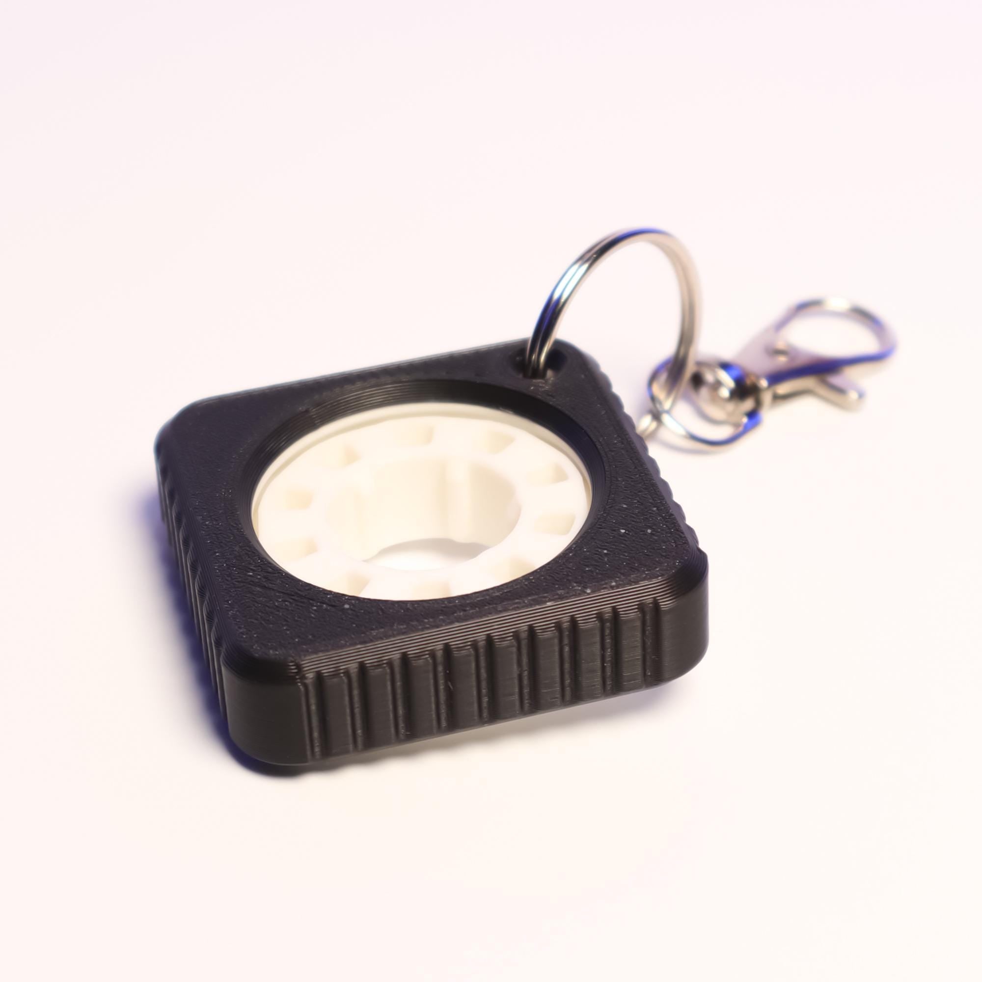 Cassette Fidget Keychain
