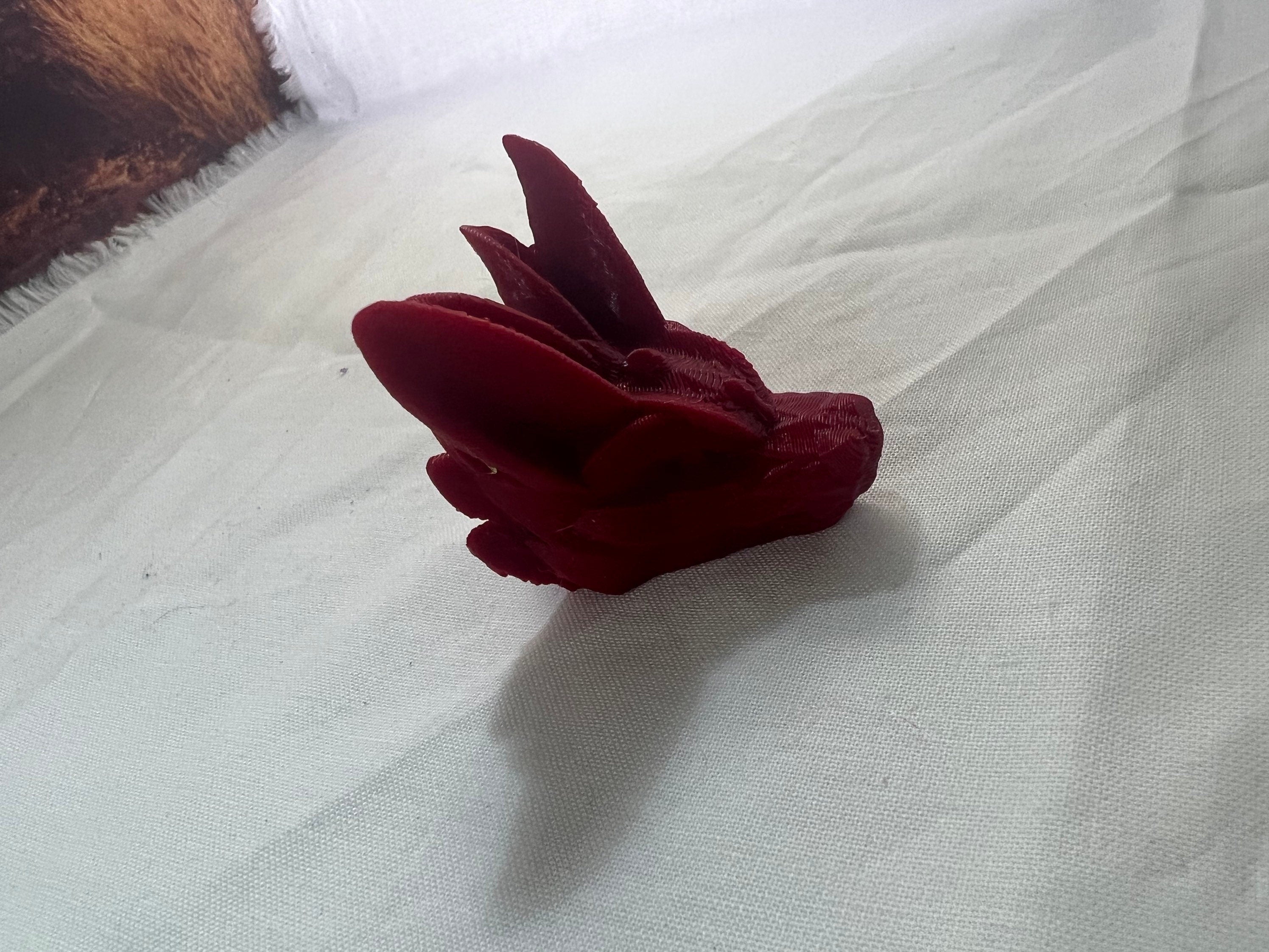 3d Printed Dragon Head Keychain