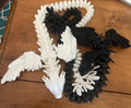 3D Printed Crystal Flying Winged Serpent