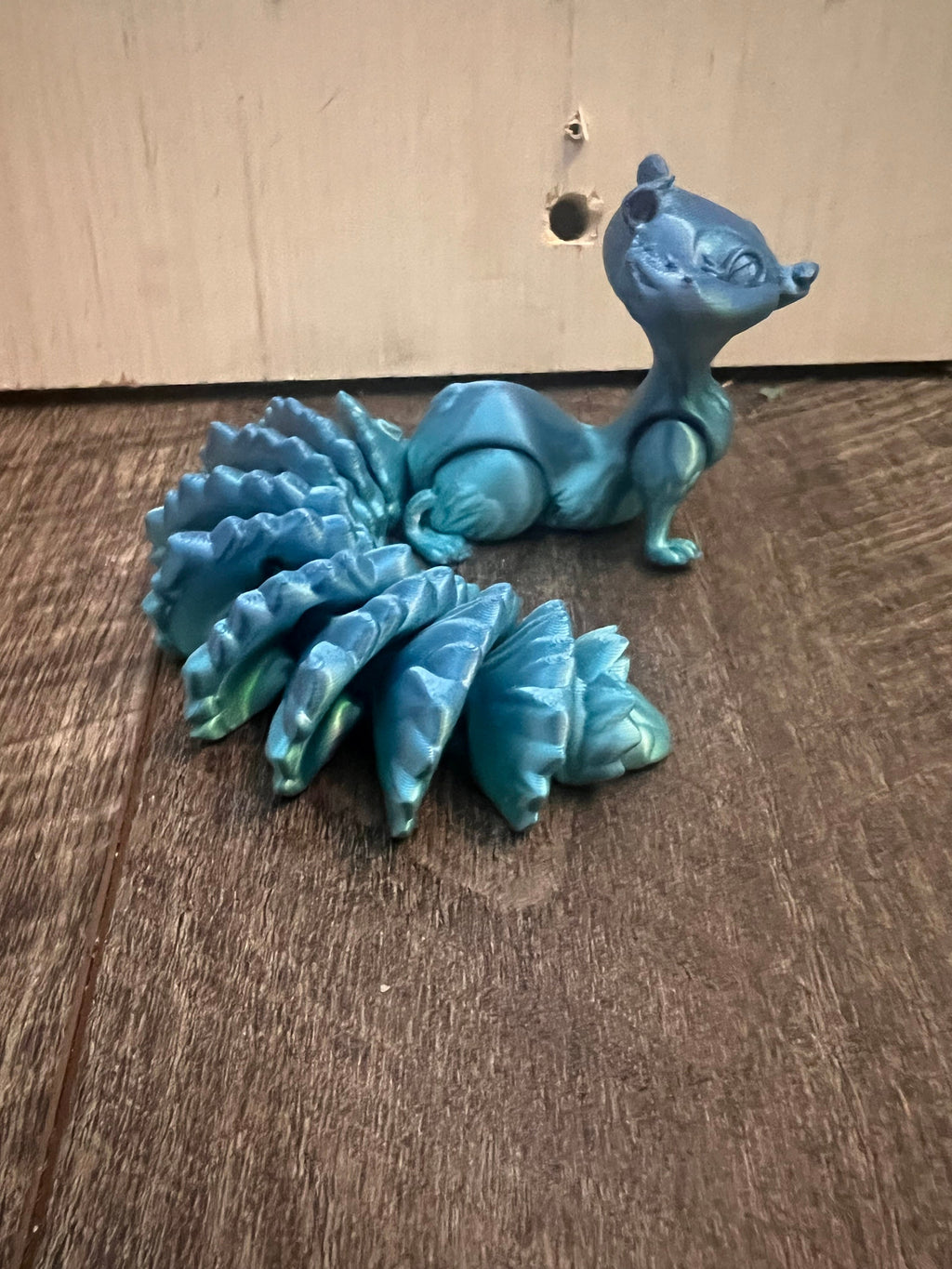 3D Printed Custom Flexible Squirrel
