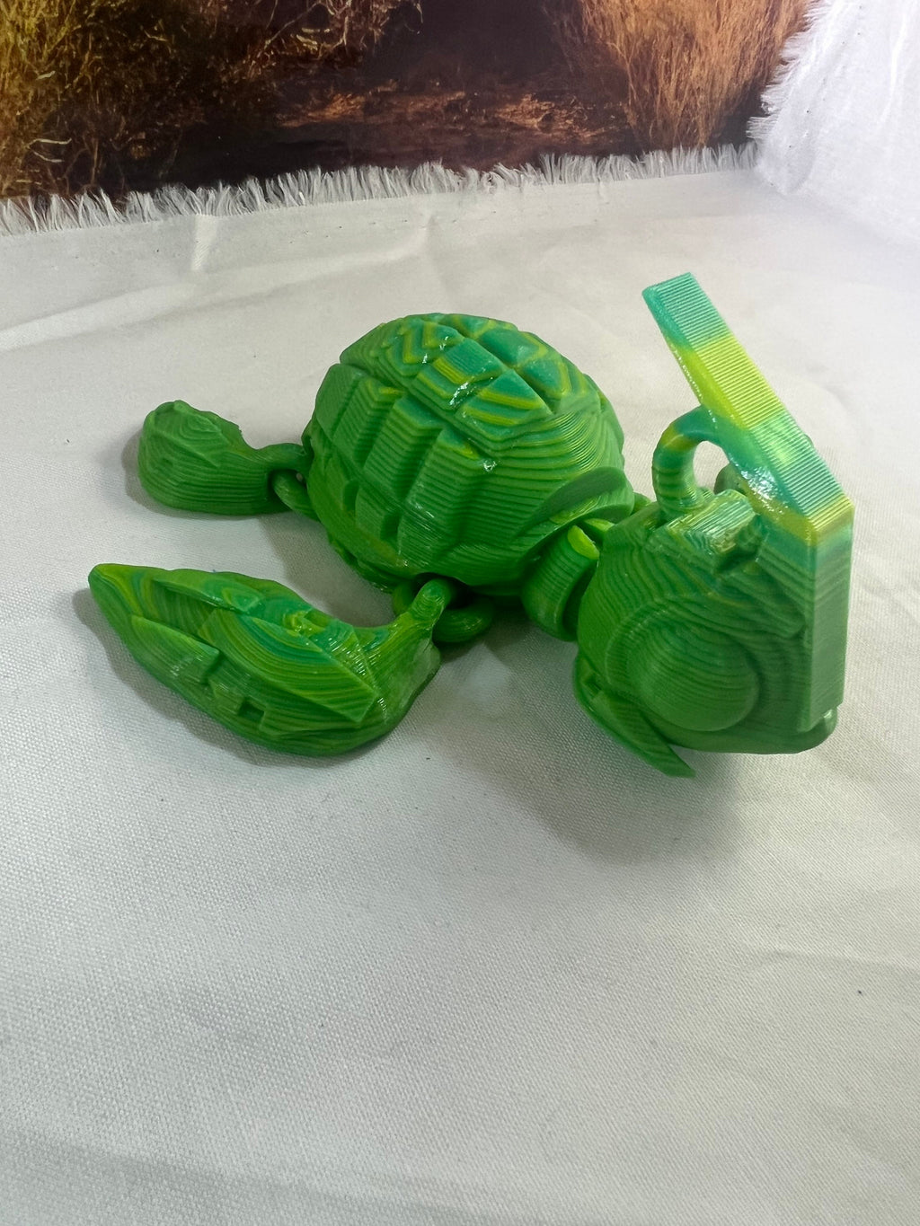 Articulated Grenurtle 3D printed Fidget Toy