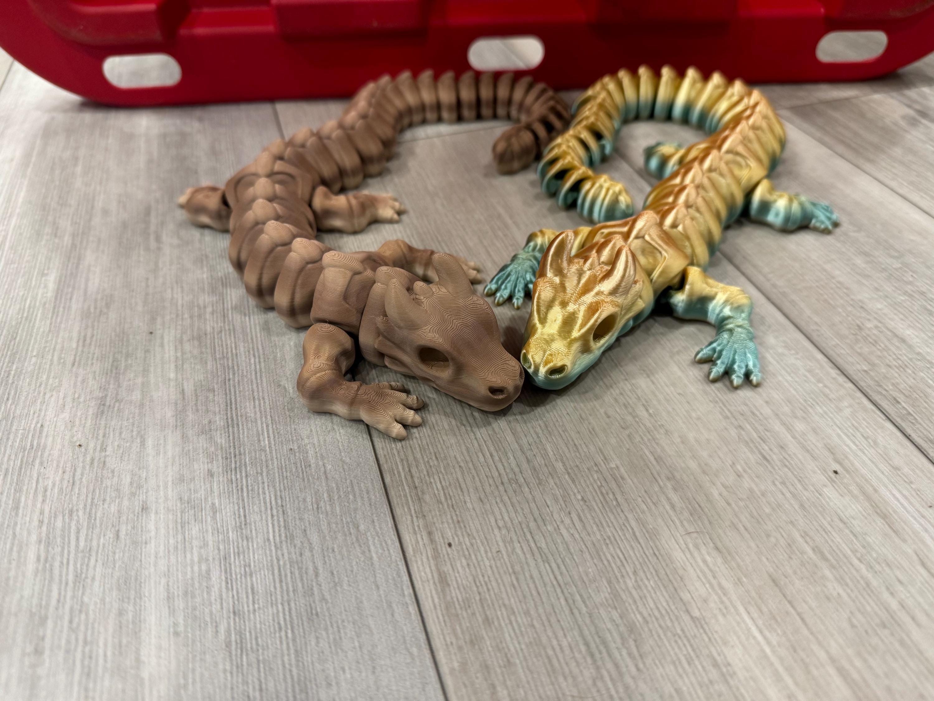 3D Printed Skeleton Dragon