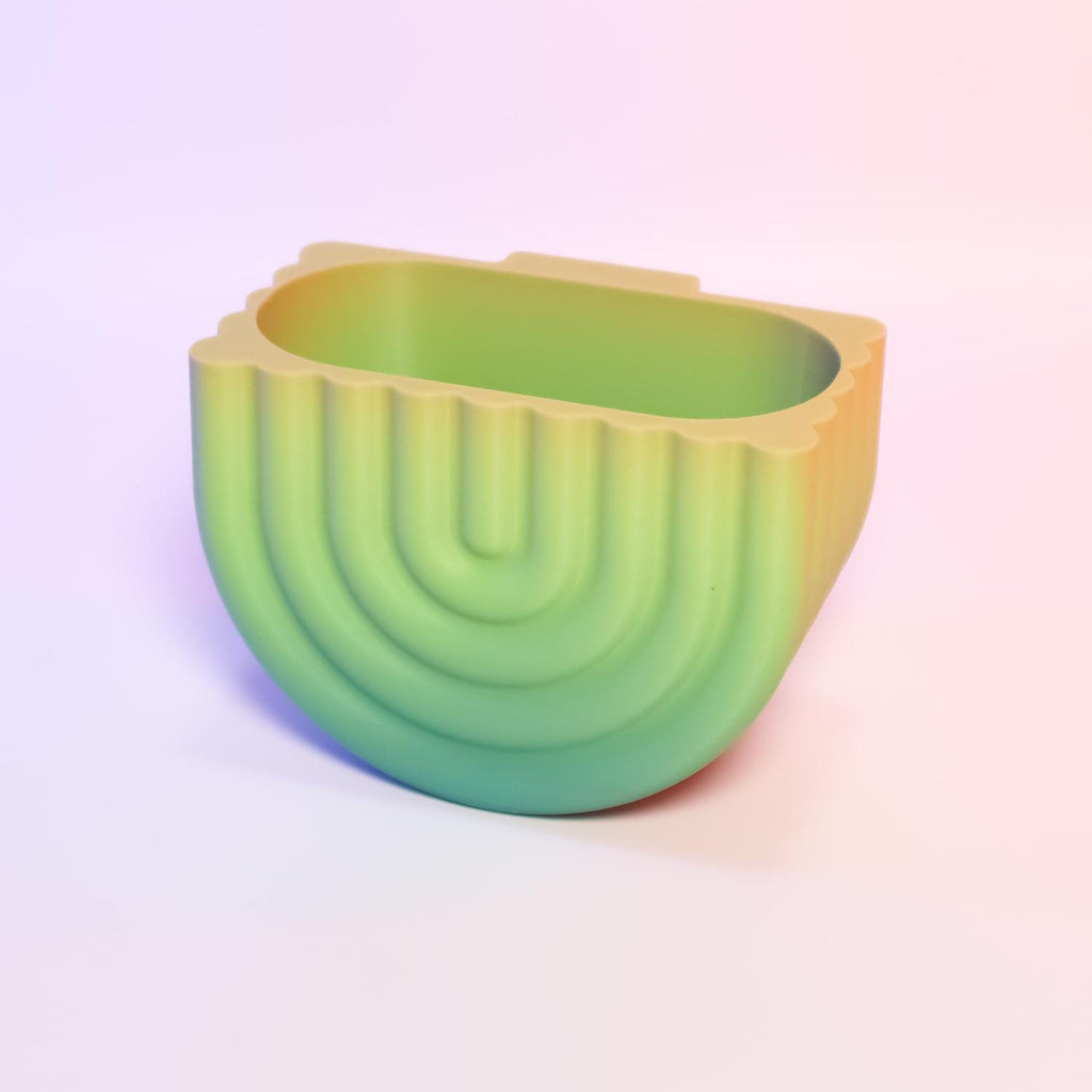 Wall Mounted Rainbow Planter