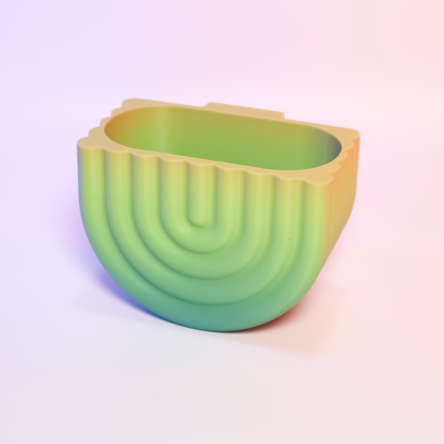 Wall Mounted Rainbow Planter
