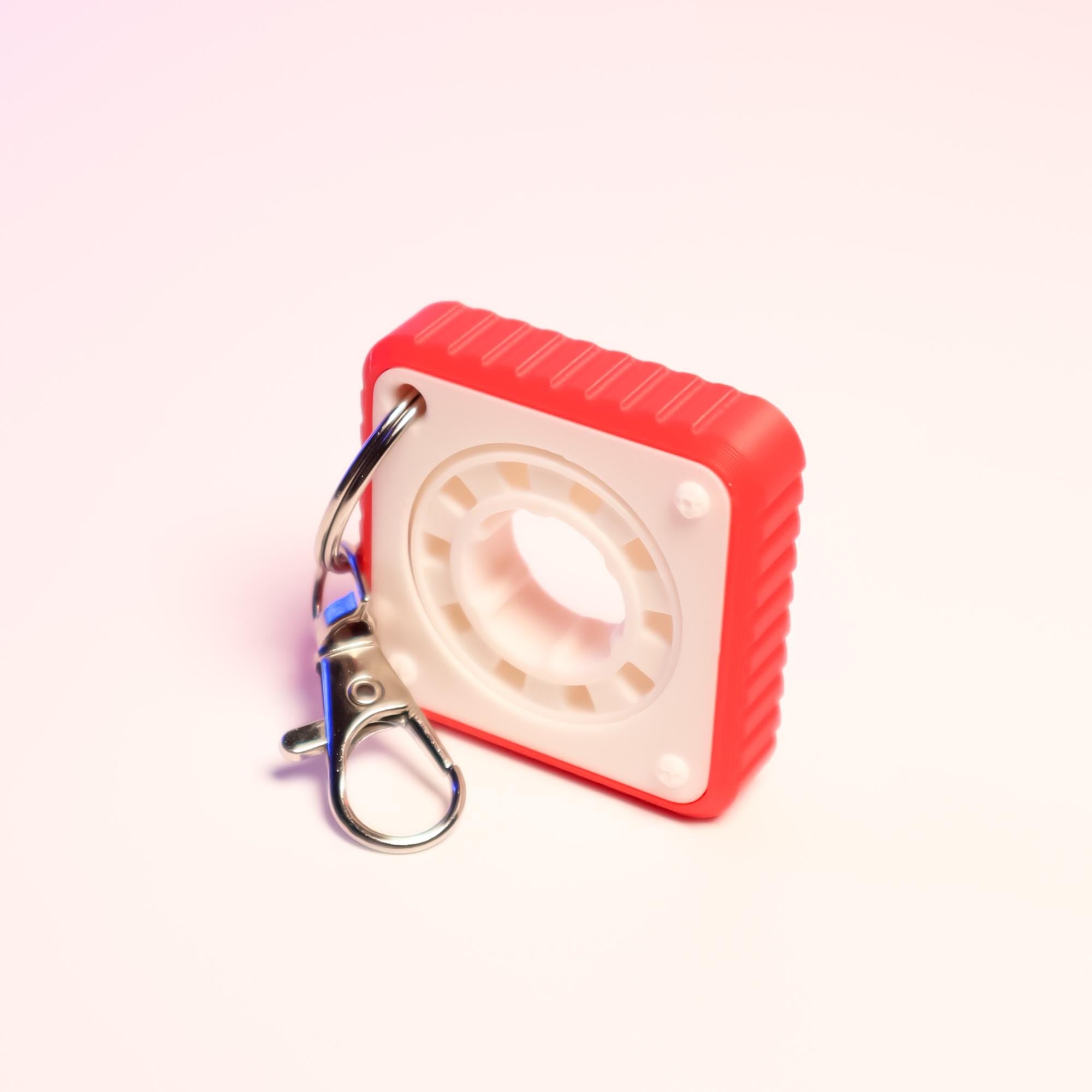 Cassette Fidget Keychain