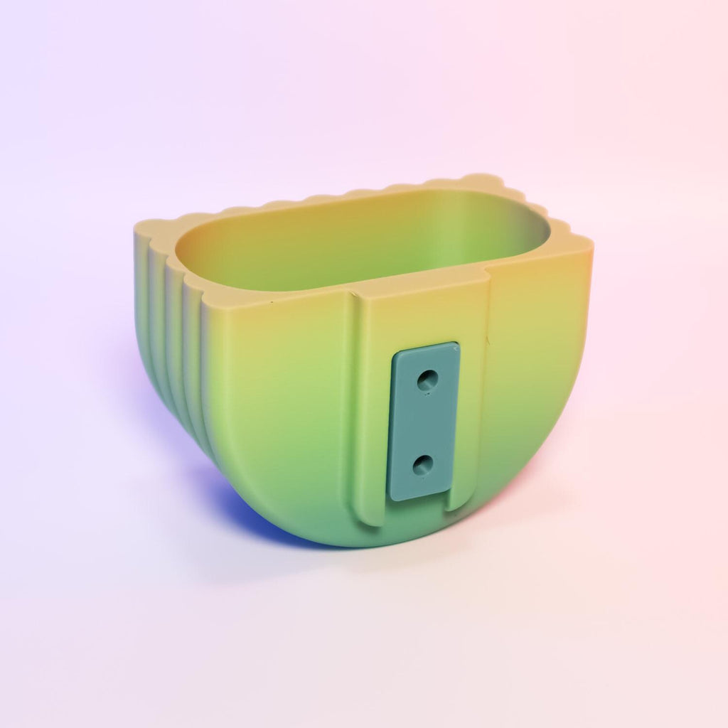 Wall Mounted Rainbow Planter