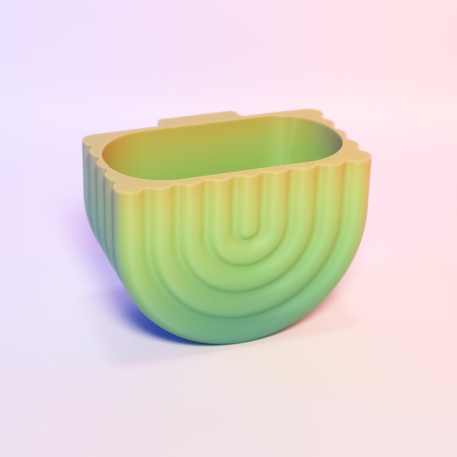 Wall Mounted Rainbow Planter