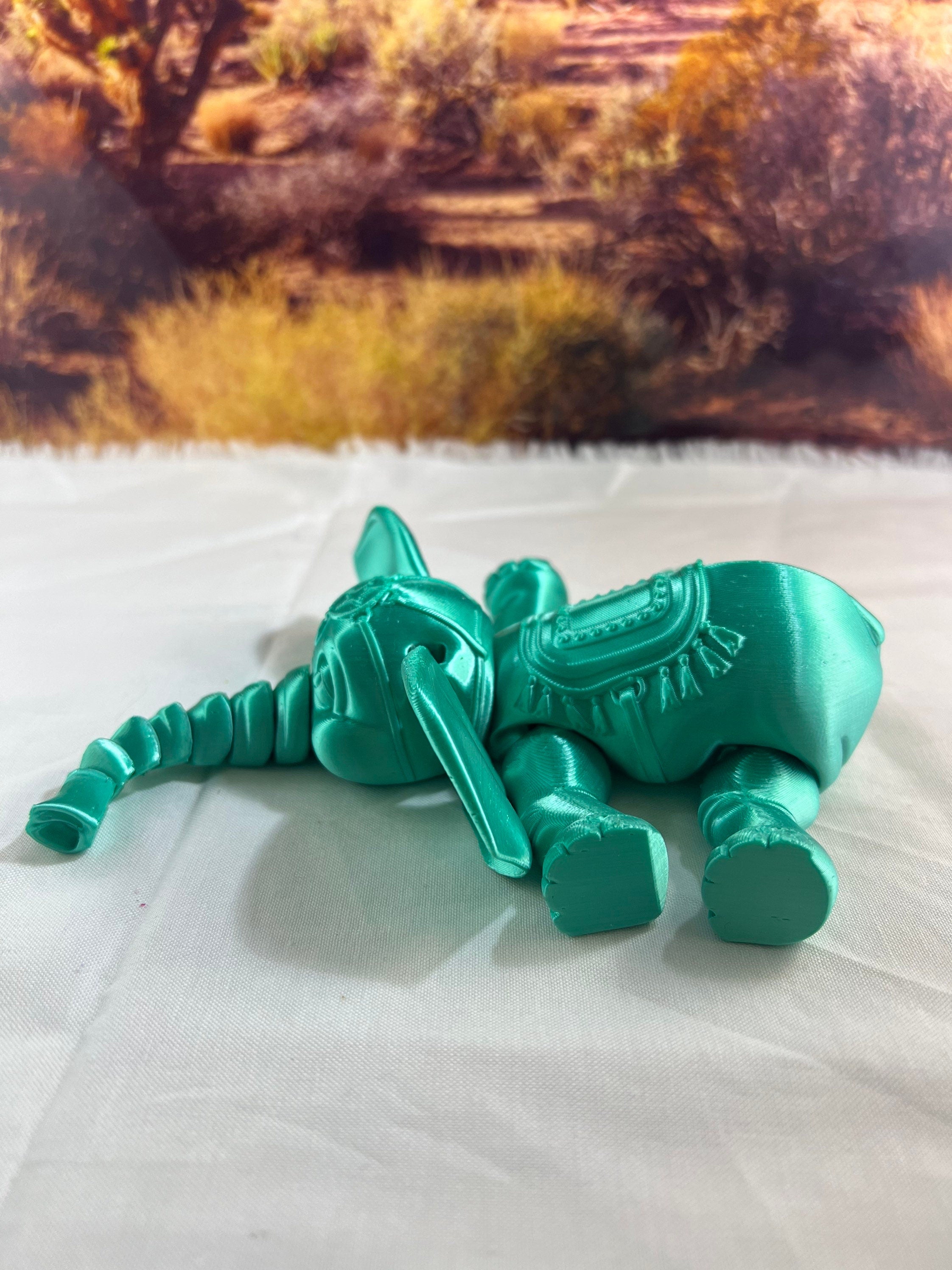 3D Printed Flexible Elephant