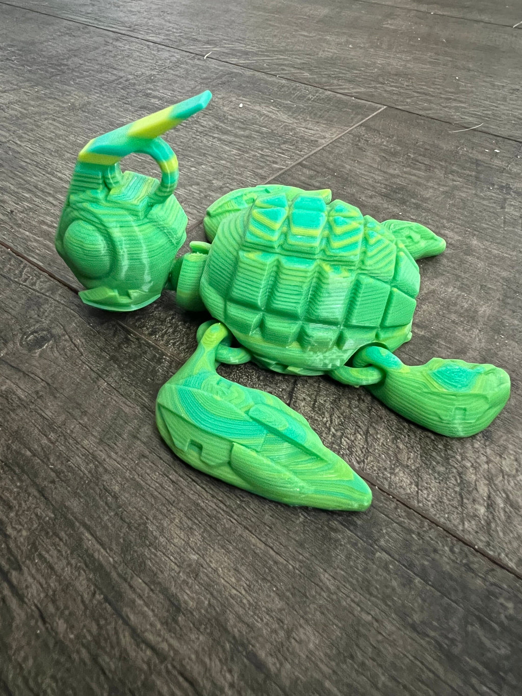 Articulated Grenurtle 3D printed Fidget Toy