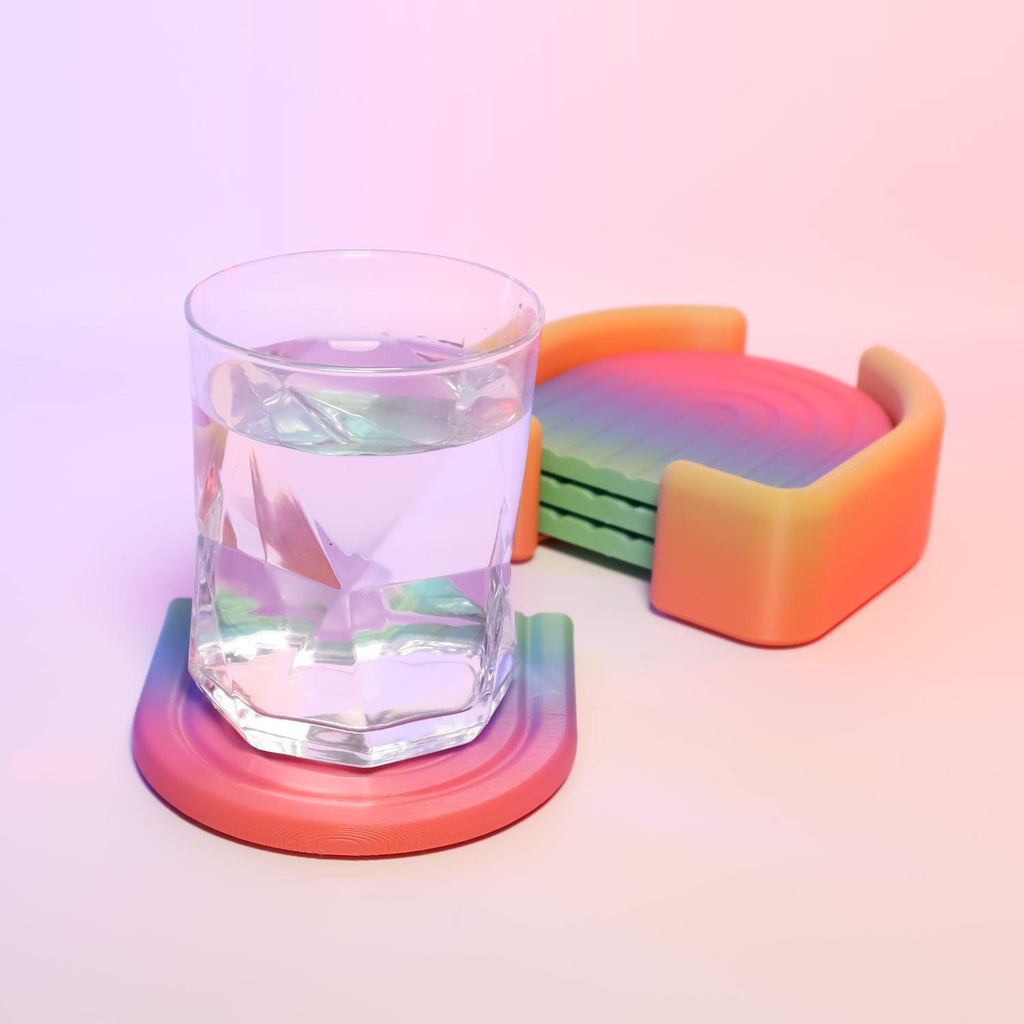Rainbow Coaster Set