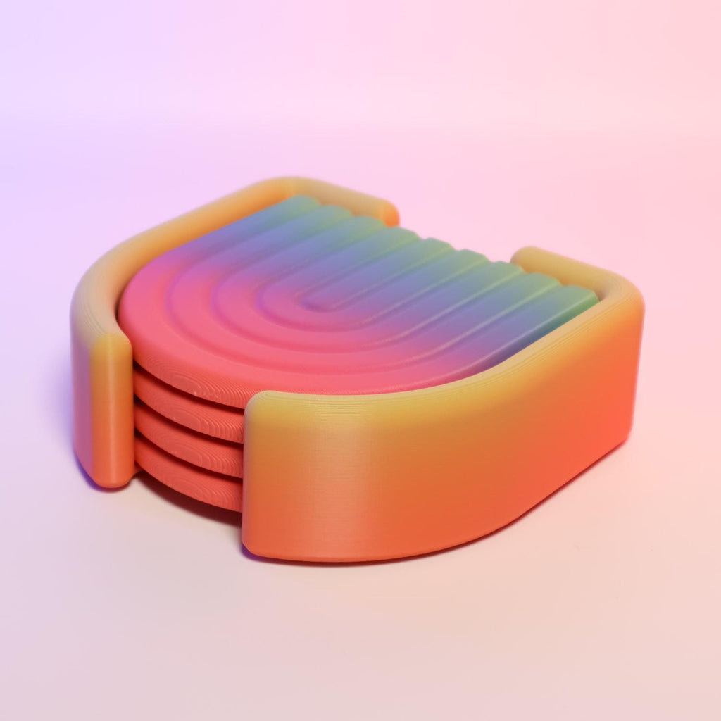 Rainbow Coaster Set