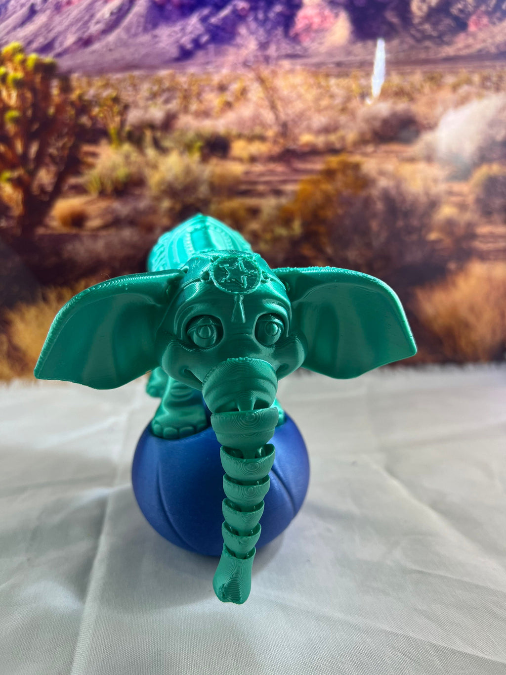 3D Printed Flexible Elephant