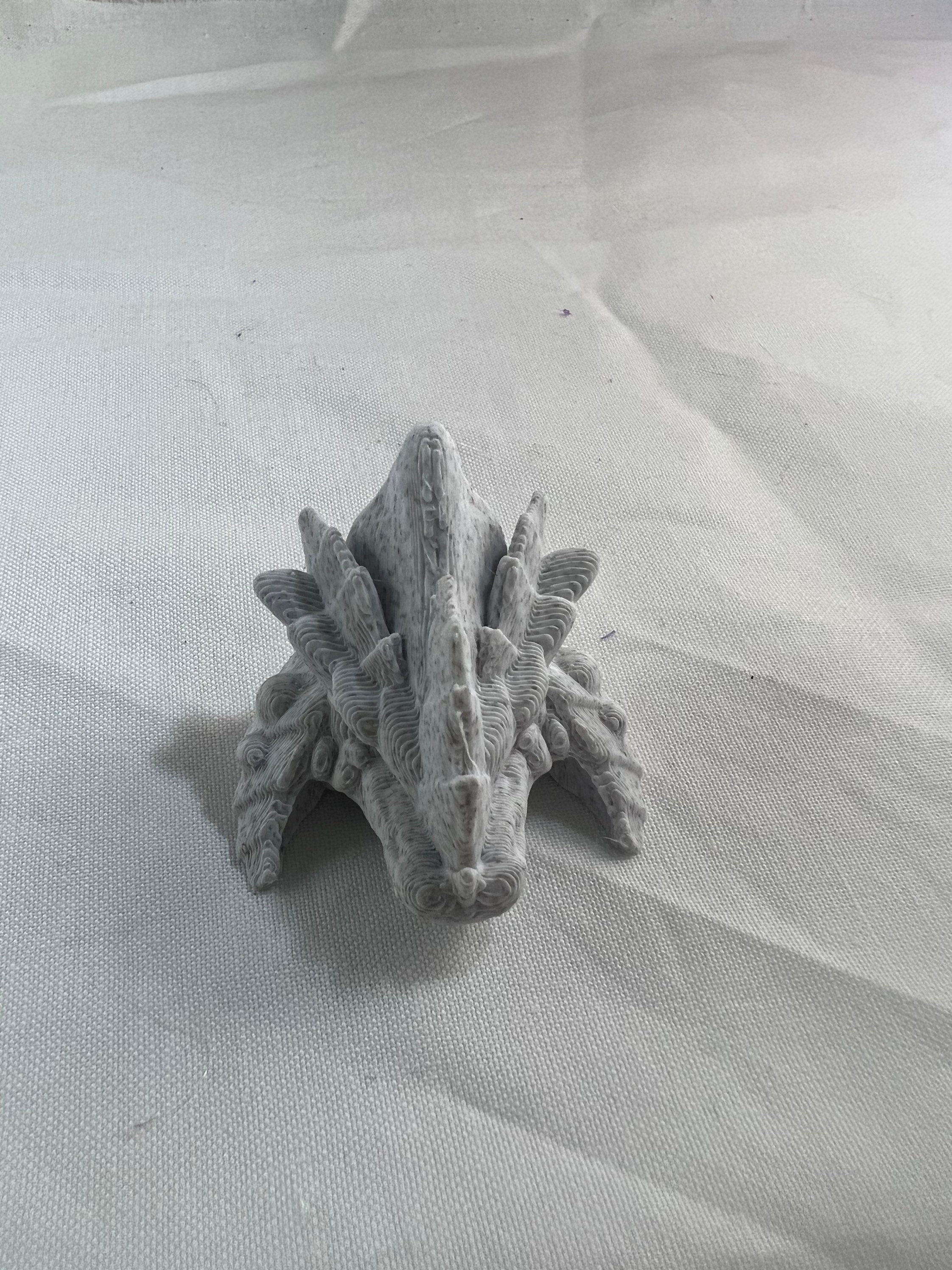 3d Printed Dragon Head Keychain