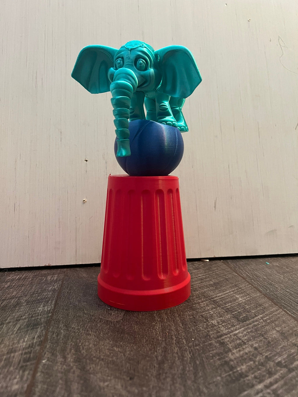 3D Printed Flexible Elephant